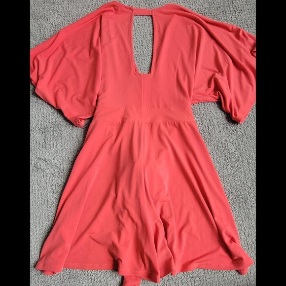 Express Coral Romper - M - Picture 3 of 3